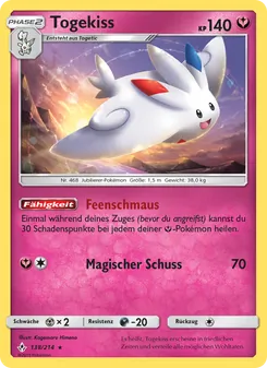 Togekiss (Kräfte im Einklang #138/214)