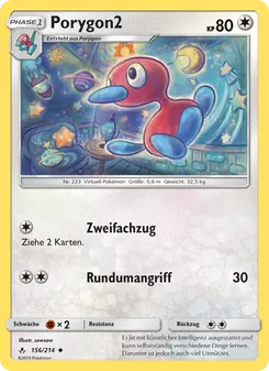 Porygon2 (Kräfte im Einklang #156/214)