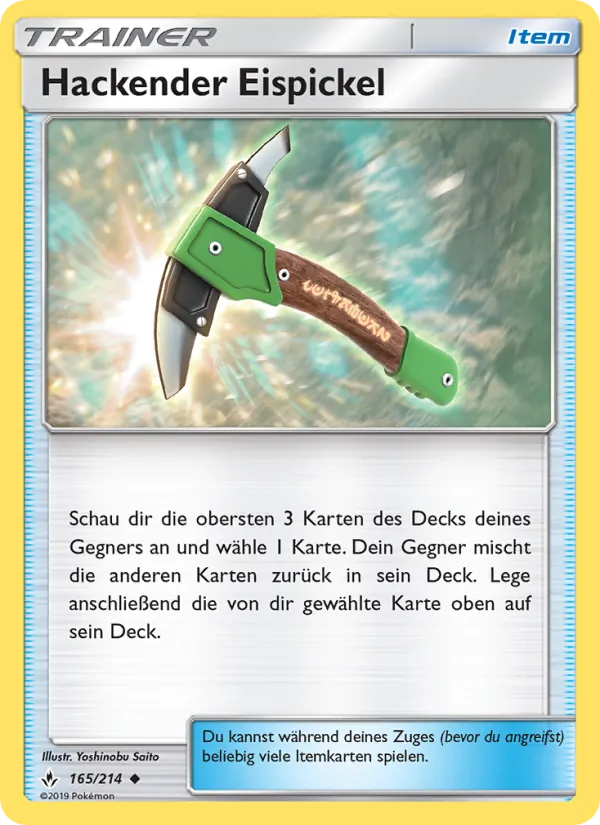 Hackender Eispickel (Unbroken Bonds #165/214)