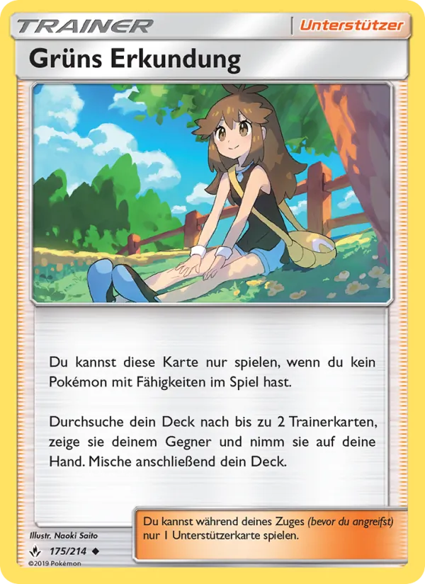 Grüns Erkundung (Kräfte im Einklang #175/214)