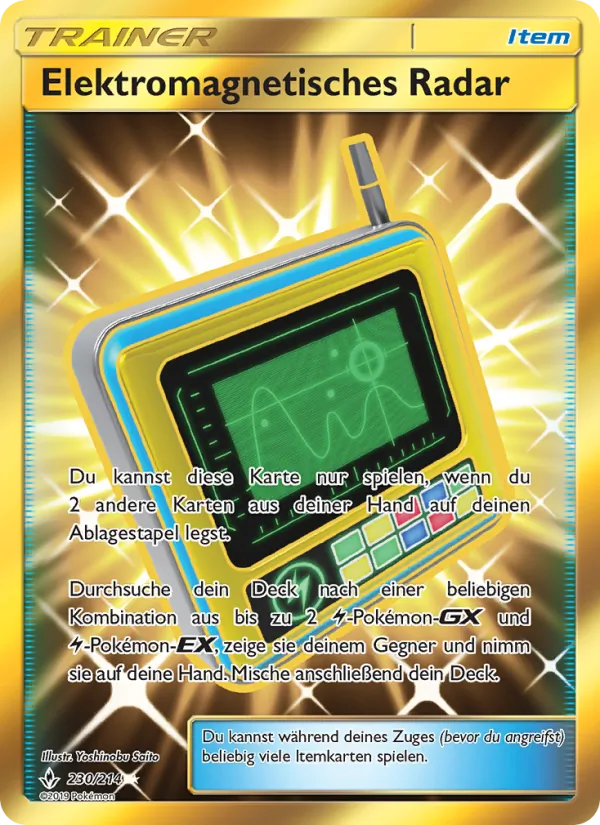 Elektromagnetisches Radar (Unbroken Bonds #230/214)