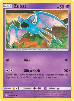 Zubat (Kräfte im Einklang #64/214)