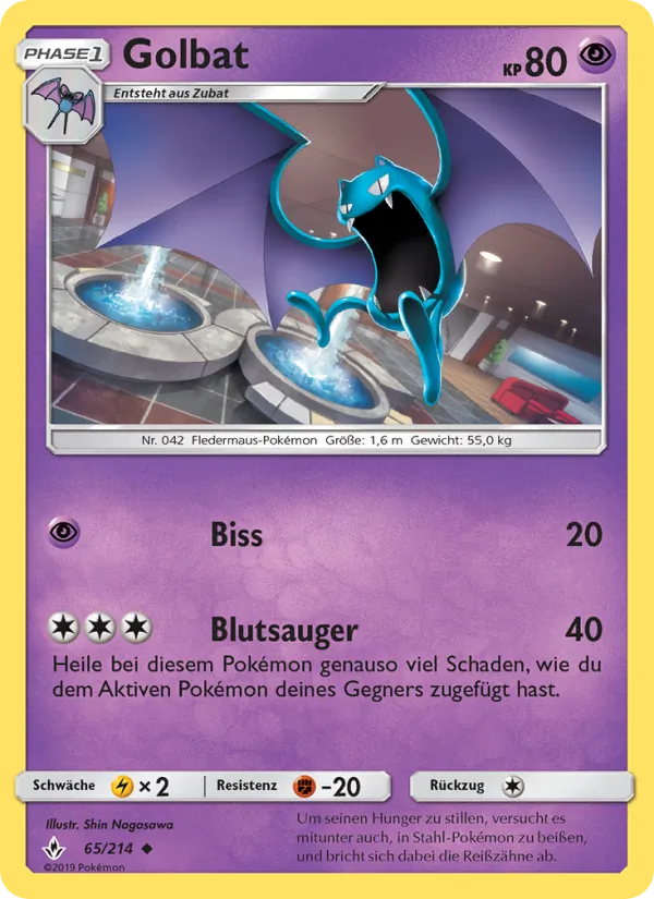 Golbat (Kräfte im Einklang #65/214)
