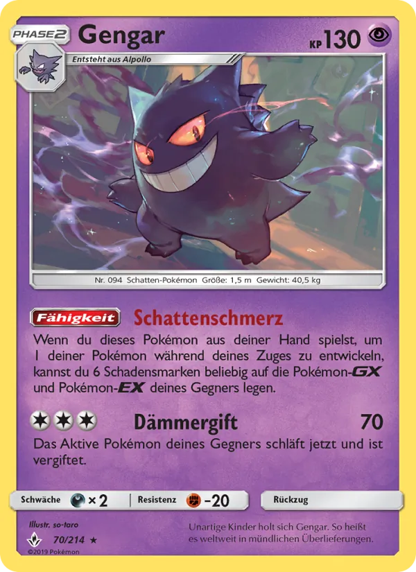 Gengar (Kräfte im Einklang #70/214)