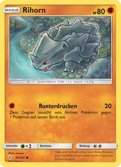 Rihorn (Kräfte im Einklang #92/214)