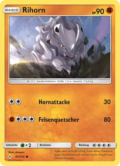 Rihorn (Kräfte im Einklang #93/214)