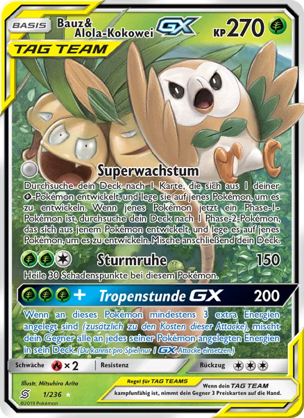 Bauz & Alola-Kokowei GX (Bund der Gleichgesinnten #1/236)