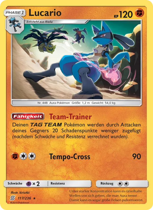 Lucario (Bund der Gleichgesinnten #117/236)