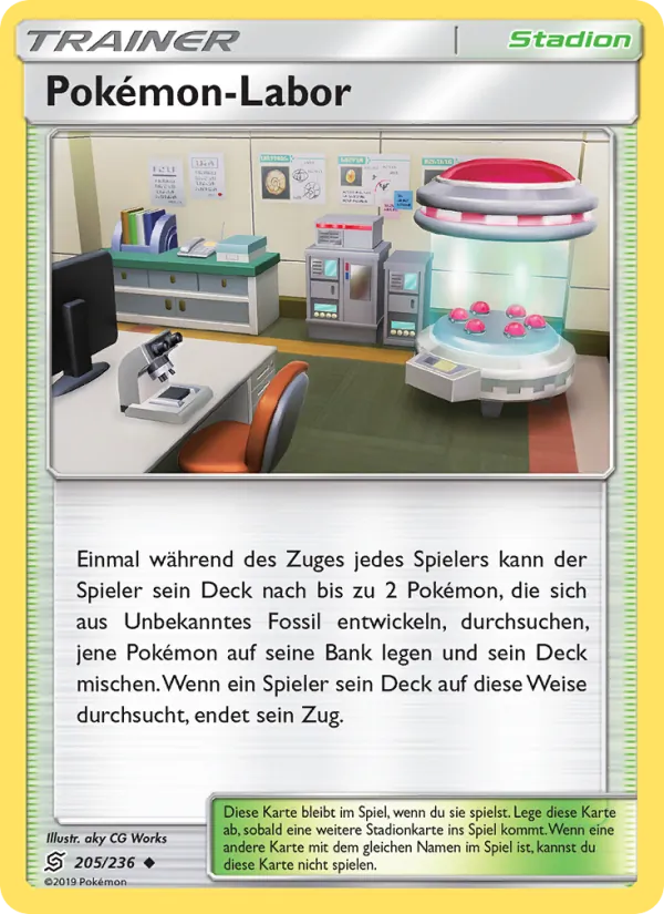 Pokémon-Labor (Bund der Gleichgesinnten #205/236)