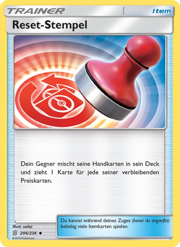 Reset-Stempel (Bund der Gleichgesinnten #206/236)
