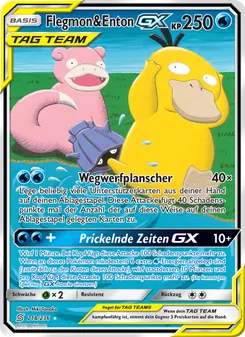 Flegmon & Enton GX (Bund der Gleichgesinnten #218/236)
