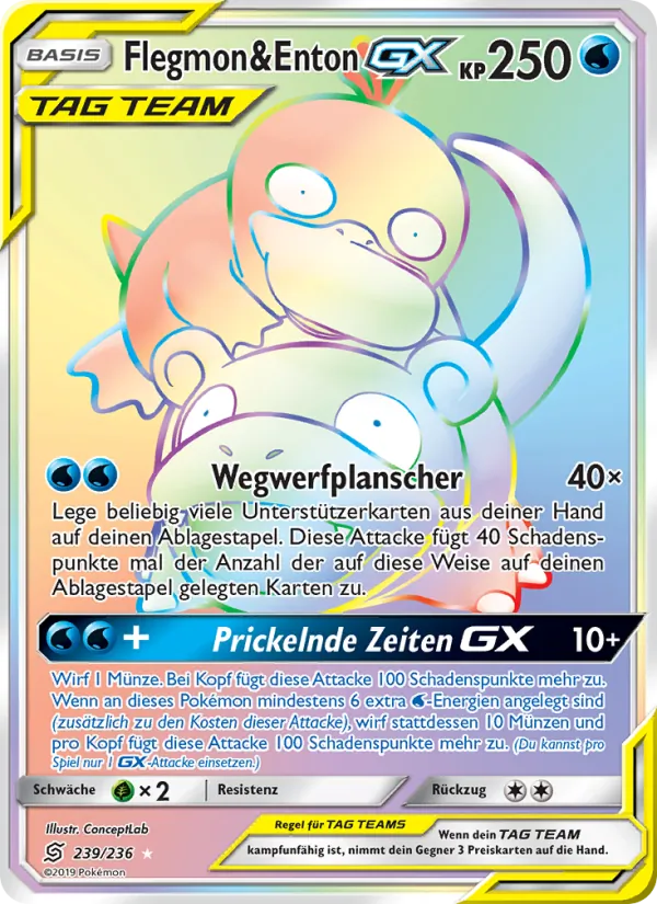 Flegmon & Enton GX (Bund der Gleichgesinnten #239/236)