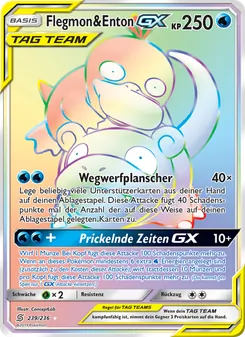 Flegmon & Enton GX (Bund der Gleichgesinnten #239/236)