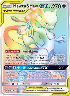Mewtu & Mew GX (Bund der Gleichgesinnten #242/236)
