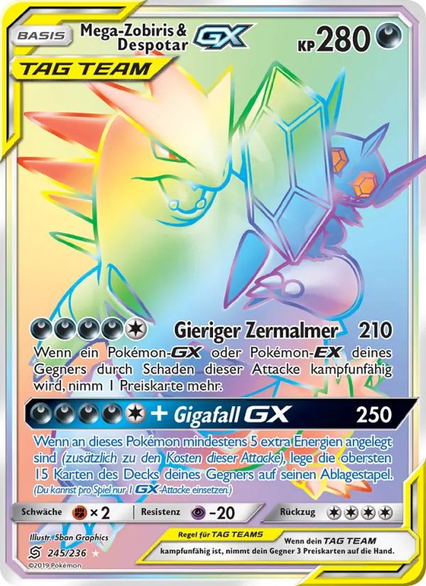 Mega-Zobiris & Despotar GX (Bund der Gleichgesinnten #245/236)