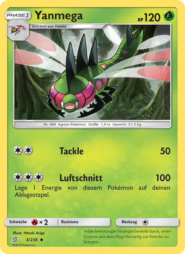 Yanmega (Bund der Gleichgesinnten #3/236)