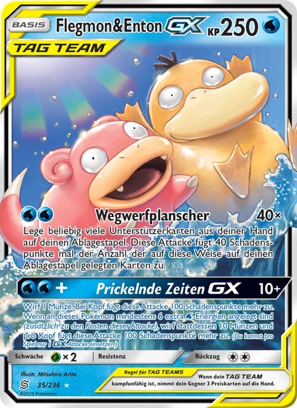 Flegmon & Enton GX (Bund der Gleichgesinnten #35/236)