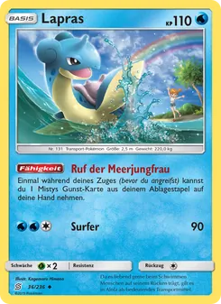 Lapras (Bund der Gleichgesinnten #36/236)