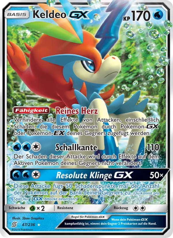 Keldeo GX (Bund der Gleichgesinnten #47/236)