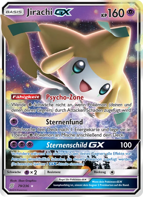 Jirachi GX (Unified Minds #79/236)