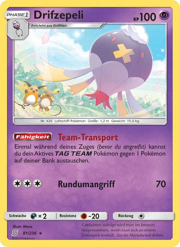 Drifzepeli (Unified Minds #81/236)