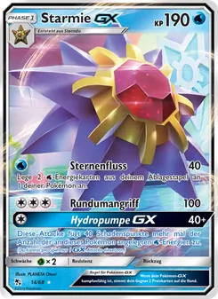Starmie-GX (Verborgenes Schicksal #14/68)