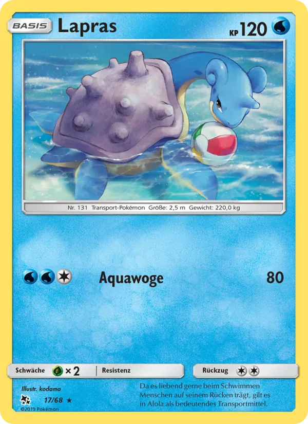 Lapras (Hidden Fates #17/68)