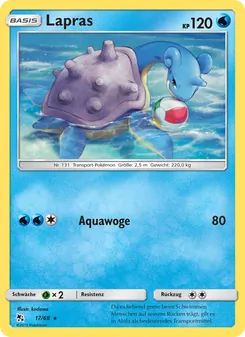 Lapras (Verborgenes Schicksal #17/68)