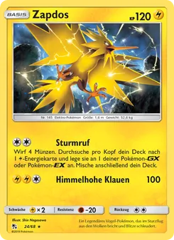 Zapdos (Verborgenes Schicksal #24/68)