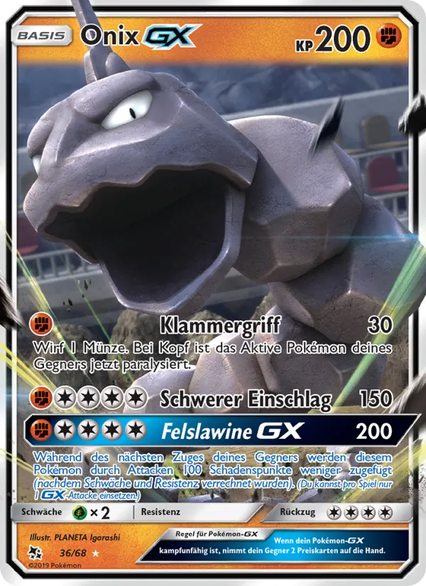Onix-GX (Verborgenes Schicksal #36/68)