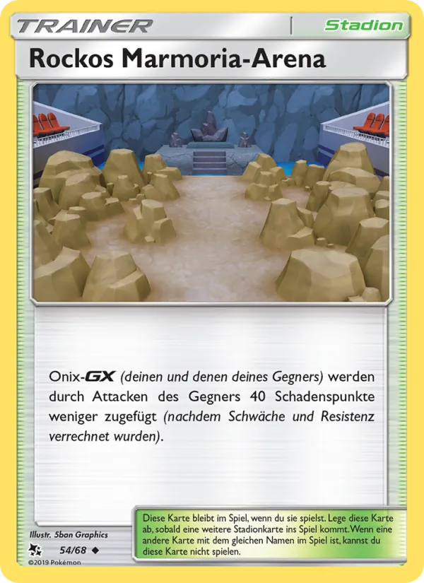 Rockos Marmoria-Arena (Hidden Fates #54/68)