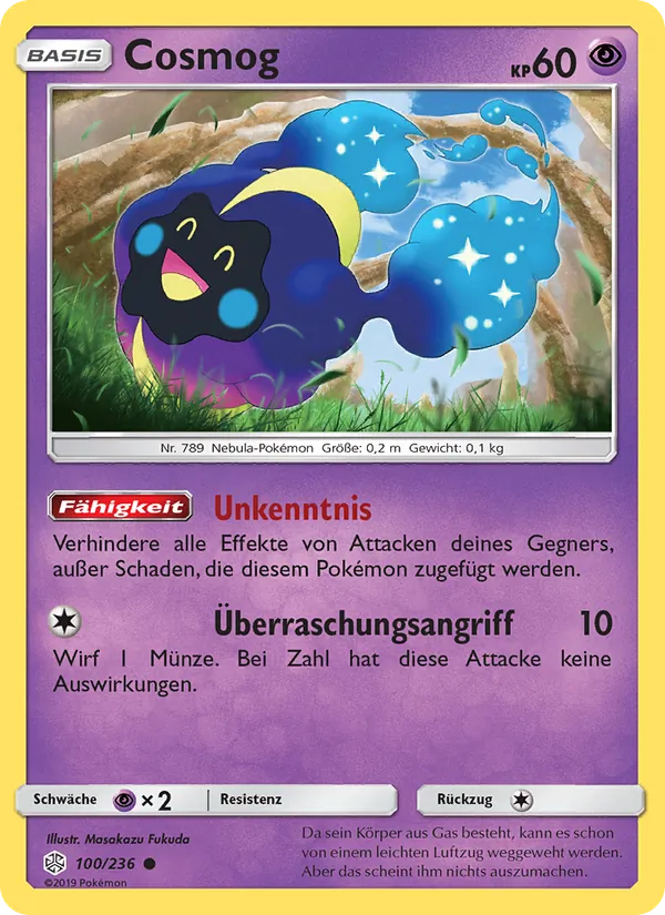 Cosmog (Cosmic Eclipse #100/236)