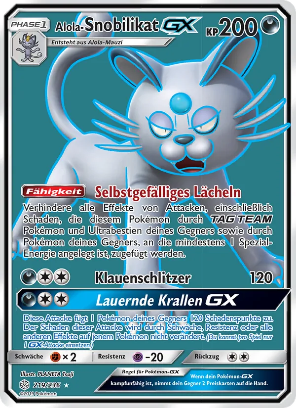 Alola-Snobilikat GX (Welten im Wandel #219/236)