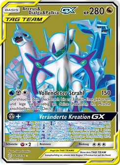 Arceus & Dialga & Palkia GX (Welten im Wandel #220/236)
