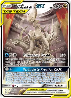 Arceus & Dialga & Palkia GX (Welten im Wandel #221/236)