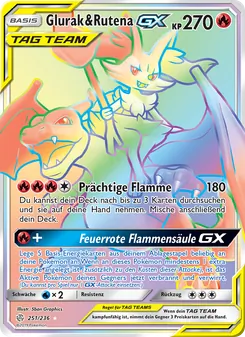 Glurak & Rutena GX (Welten im Wandel #251/236)