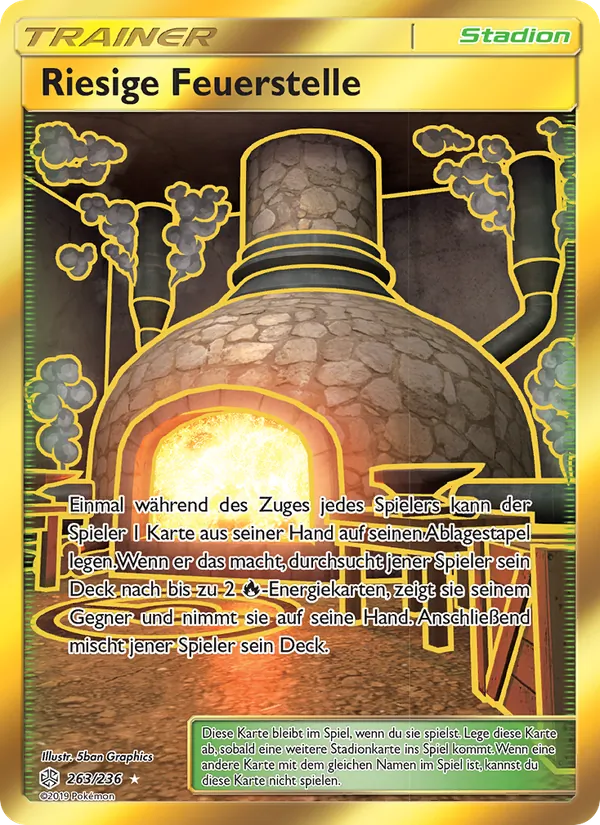 Riesige Feuerstelle (Welten im Wandel #263/236)