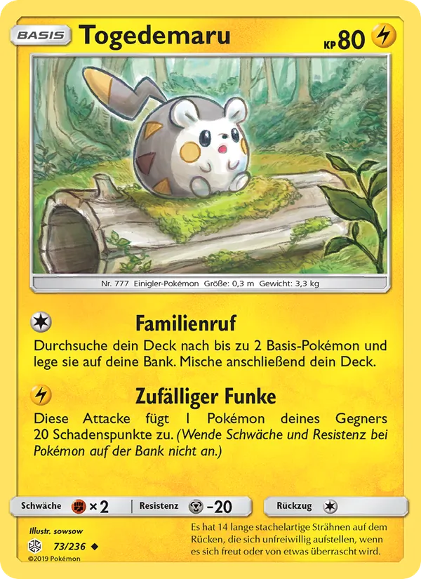 Togedemaru (Cosmic Eclipse #73/236)