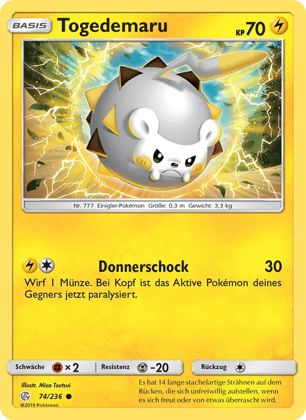 Togedemaru (Cosmic Eclipse #74/236)
