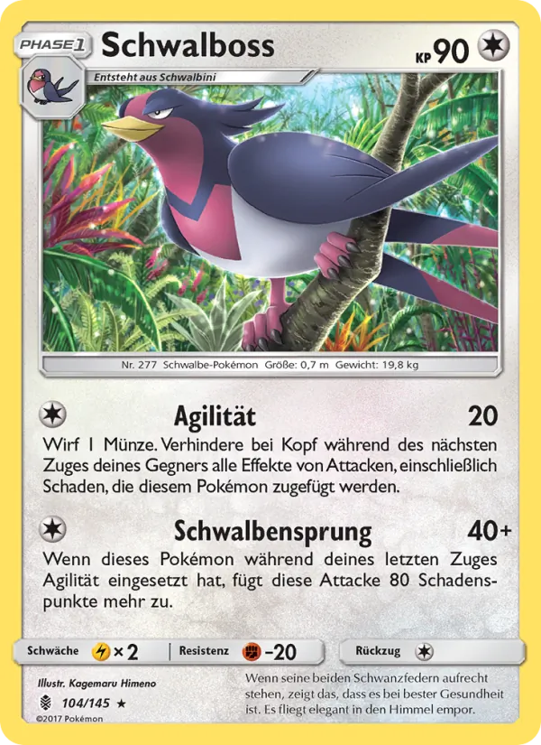 Schwalboss (Guardians Rising #104/145)