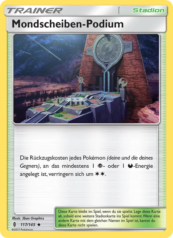 Mondscheiben-Podium (Guardians Rising #117/145)