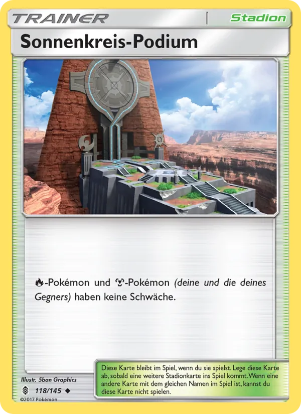 Sonnenkreis-Podium (Guardians Rising #118/145)