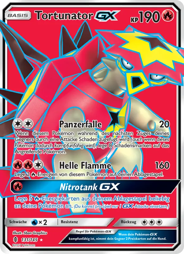 Tortunator GX (Guardians Rising #131/145)
