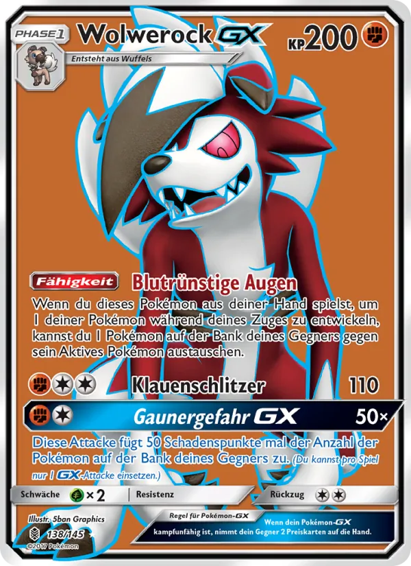 Wolwerock GX (Guardians Rising #138/145)