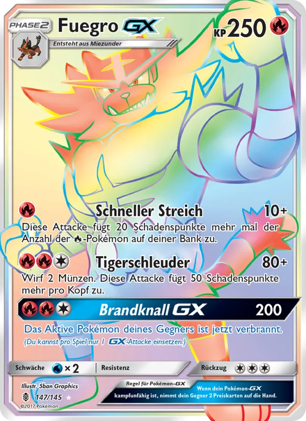 Fuegro GX (Guardians Rising #147/145)