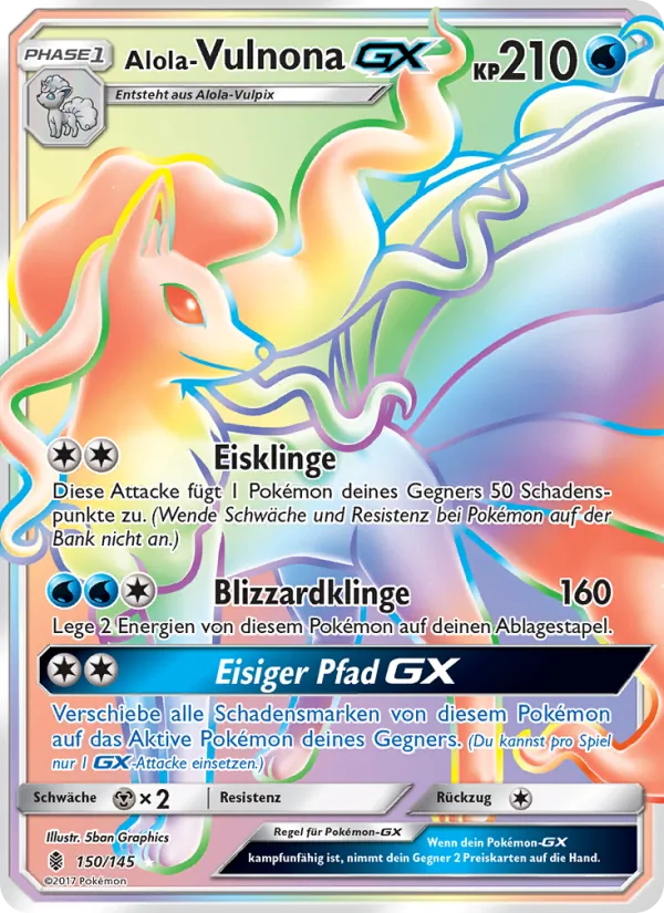 Alola Vulnona GX (Stunde der Wächter #150/145)