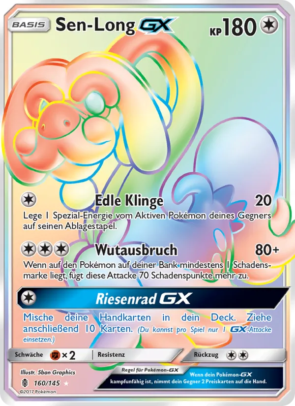 Sen-Long GX (Guardians Rising #160/145)