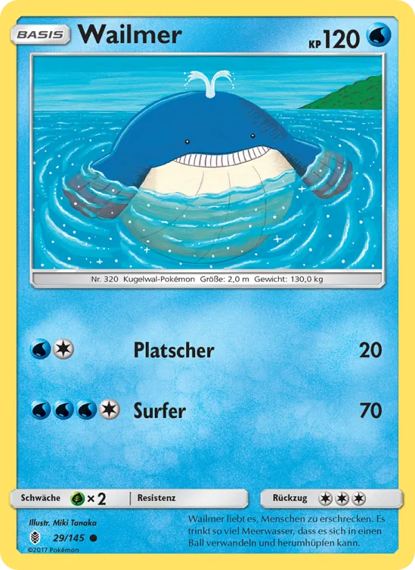 Wailmer (Stunde der Wächter #29/145)