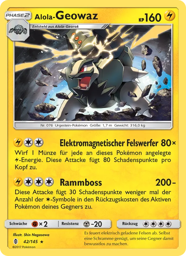 Alola-Geowaz (Stunde der Wächter #42/145)