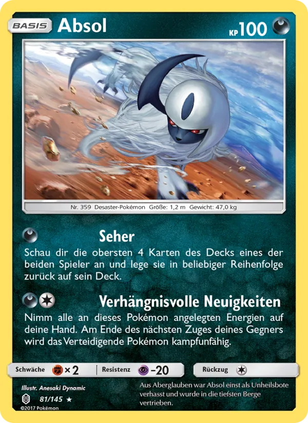 Absol (Guardians Rising #81/145)